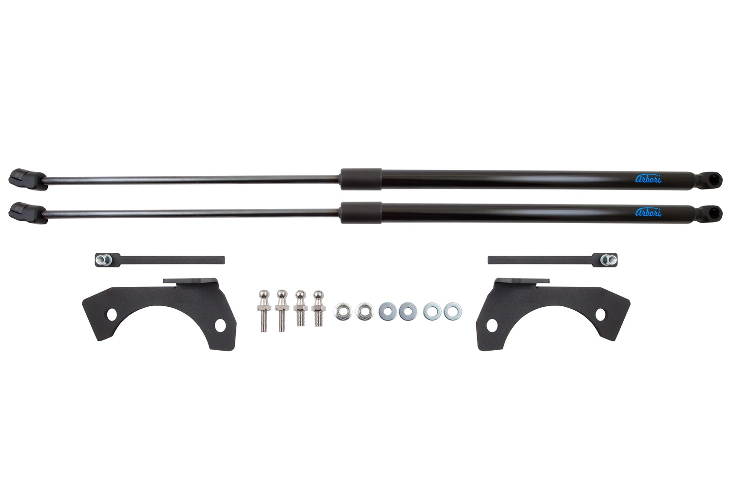 Упоры капота для SUZUKI Grand Vitara 2008-2012 (II рестайлинг), 2012-2016 (II рестайлинг 2) Arbori 2 шт. / Сузуки Гранд витара