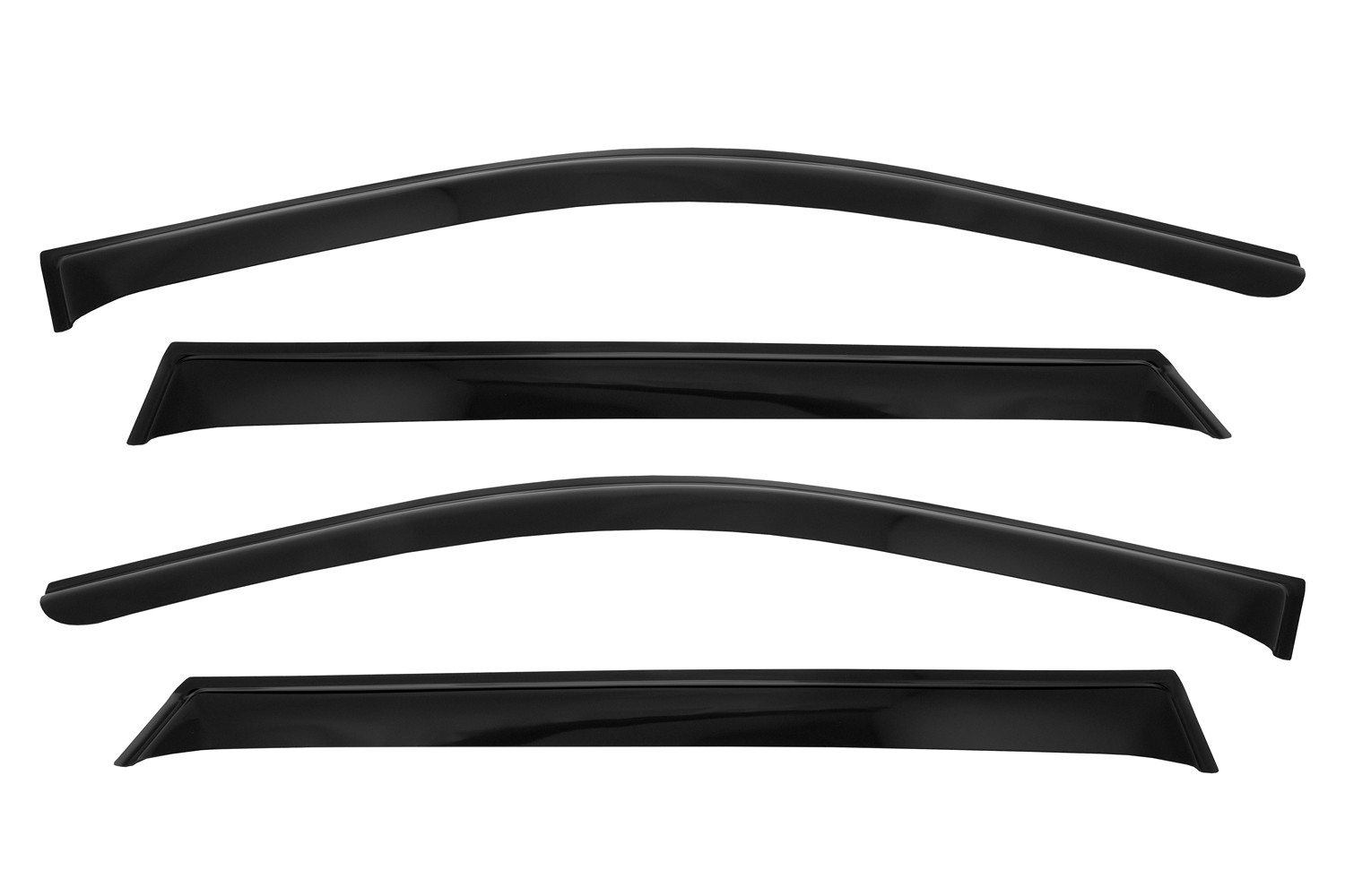 Дефлекторы окон накладной для GEELY ATLAS II (FX11) 2023- кроссовер  / Джили Атлас