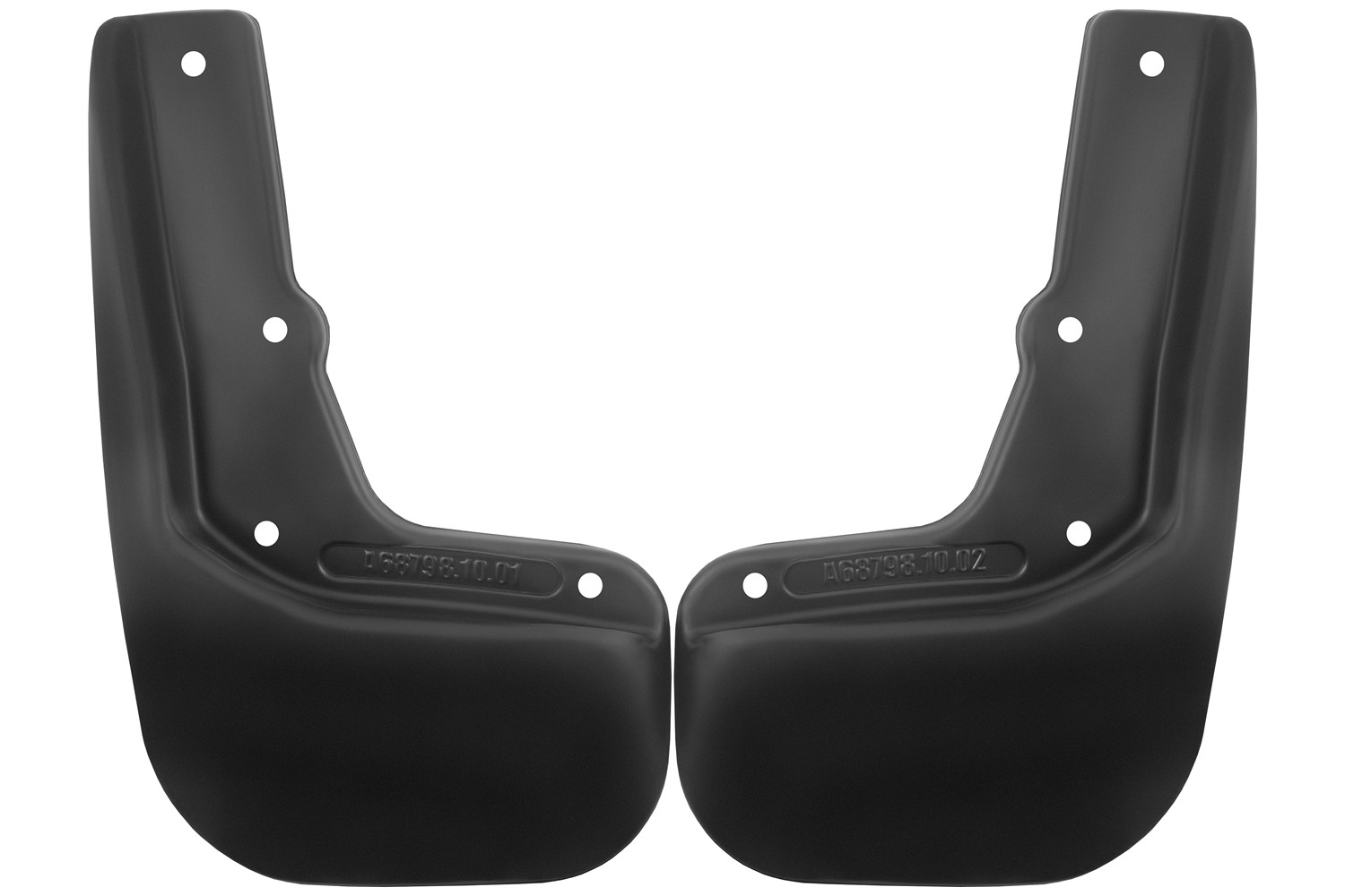 Брызговики передние для  JETOUR X70 PLUS  2023 - 2 шт.(standard)  / Джитур Х70 Плюс