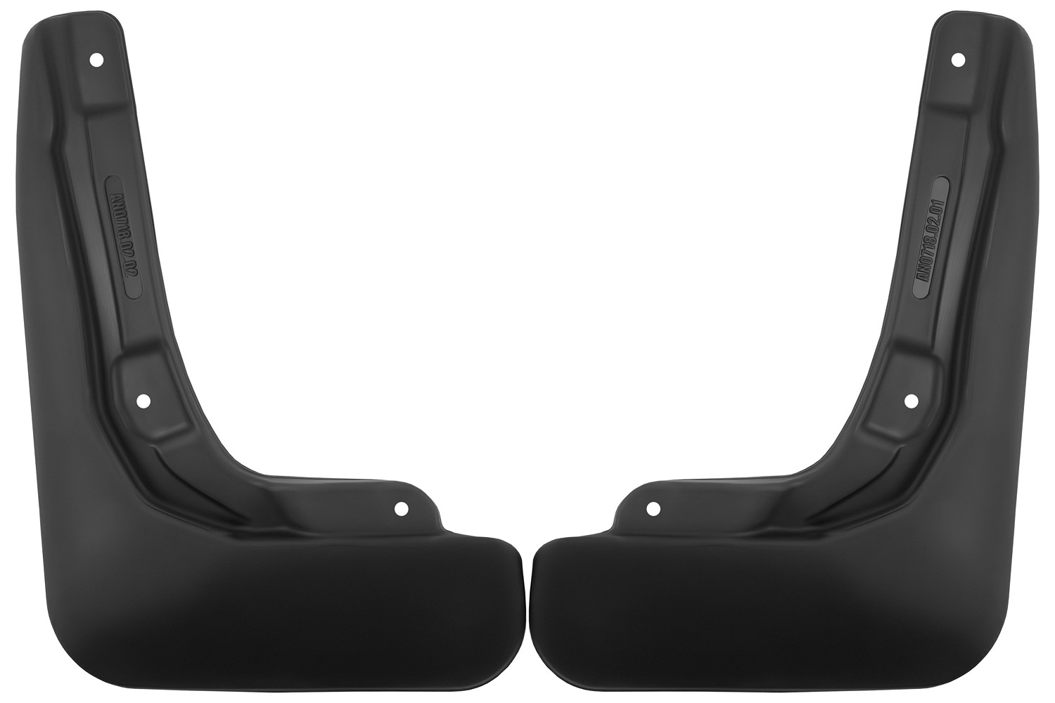 Брызговики задние для  HAVAL H5  2024 -  2 шт.(optimum) в пакете / Хавал Н5