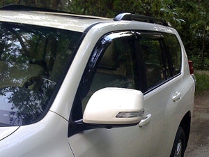 Дефлекторы окон для Toyota LC Prado 150/Lexus GX, 2009-н.в. внедорожник SIM 4 шт. / Тойота Ленд крузер прадо