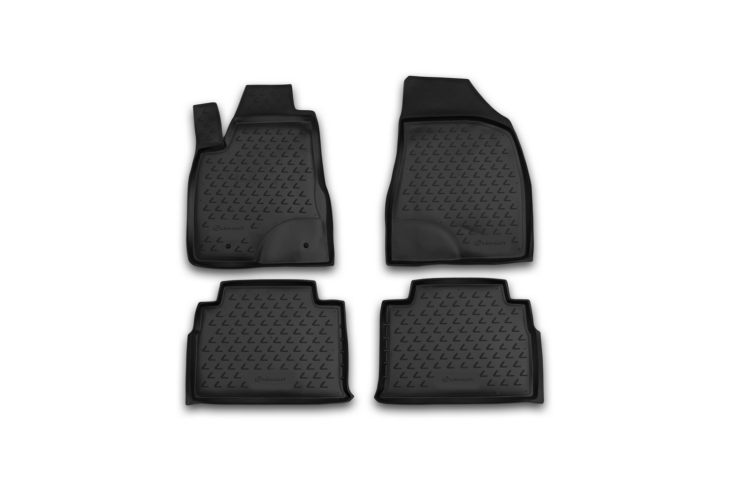 Коврики в салон для LEXUS RX 350 (II, IIr), 2003-2009, 4 шт. (полиуретан) / Лексус РХ