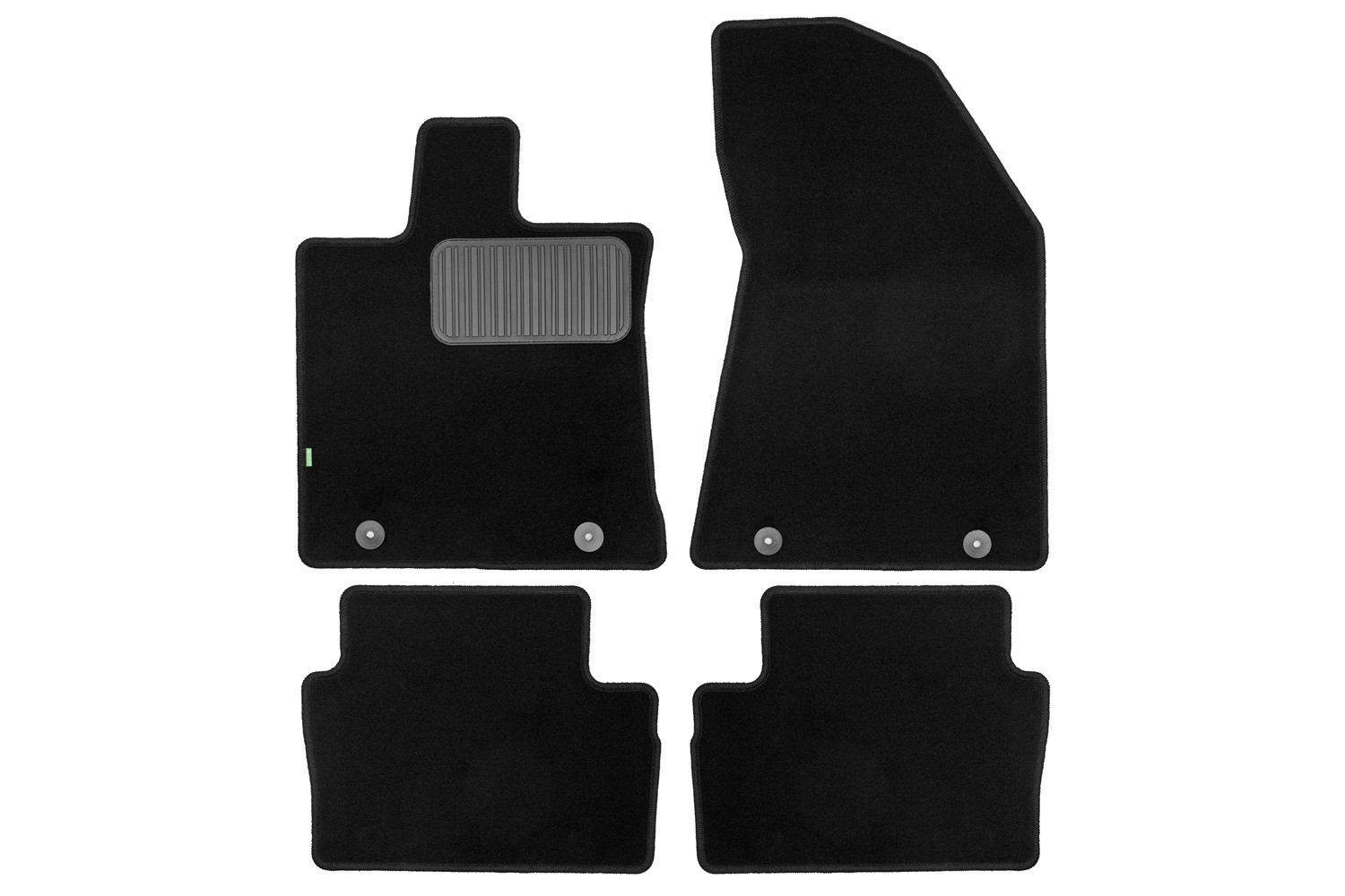 Коврики в салон Klever Standard GEELY Emgrand SS11 2023- седан, 4шт. (текстиль) / Джили Эмгранд 7 CC11