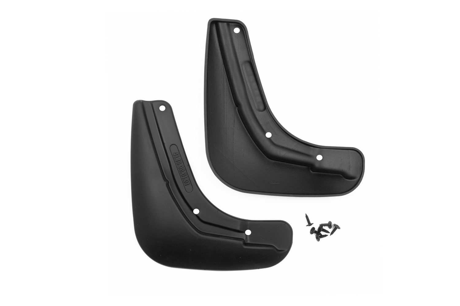 Брызговики передние RENAULT Fluence, 2010-2017 седан 2 шт. (полиуретан) (optimum) в пакете / Рено Флюенс