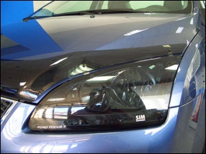 Дефлектор капота темный для FORD FOCUS II 2005-2007, NLD.SFOFO20512 / Форд Фокус