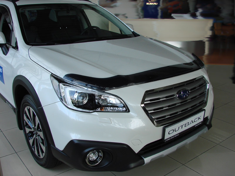 Дефлектор капота темный SUBARU Legacy/Outback, 2015- / Субару Легаси