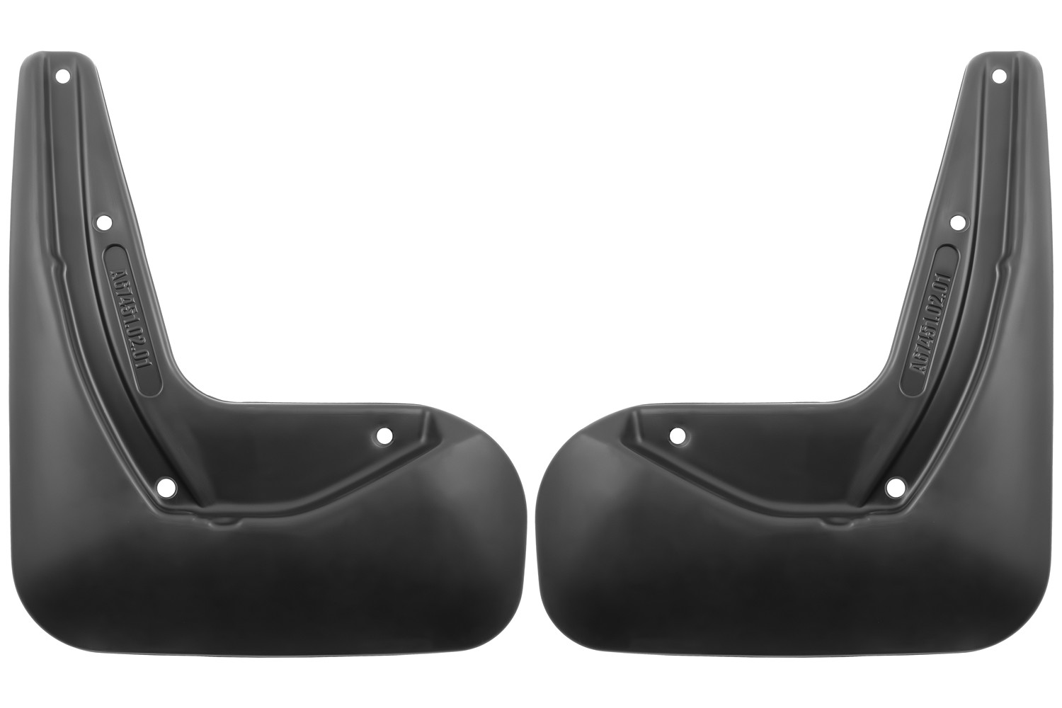 Брызговики задние для  OMODA C5 I 2022 - (I поколение, Iрестайлинг) 2 шт.(optimum) в пакете / Омода Ц5