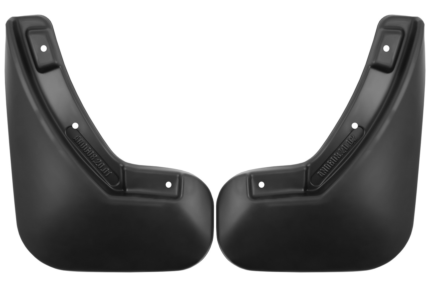 Брызговики задние для  BAIC X35  2023 -  2 шт.(optimum) в пакете / Икс 35 / БАИК Икс 35