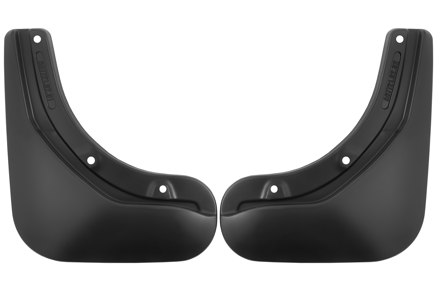 Брызговики задние для  Aito M5  2022 -  2 шт.(optimum) в пакете / Аито М5