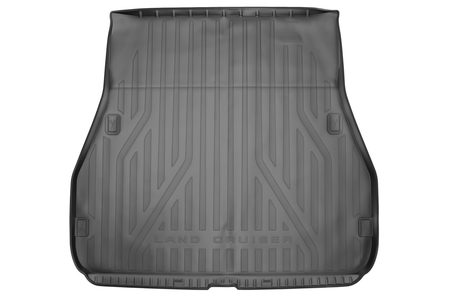 Коврик в багажник TOYOTA Land Cruiser 300 2021- Внед, стандартный, 1шт. (полиуретан) / Тойота Ленд крузер