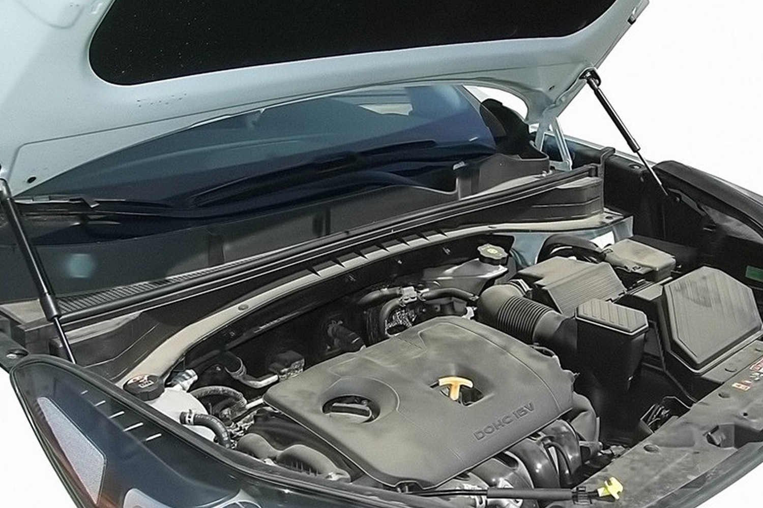 Упоры капота для KIA Sportage (QL), 2018-2022, к-т 2 шт / Киа Спортаж