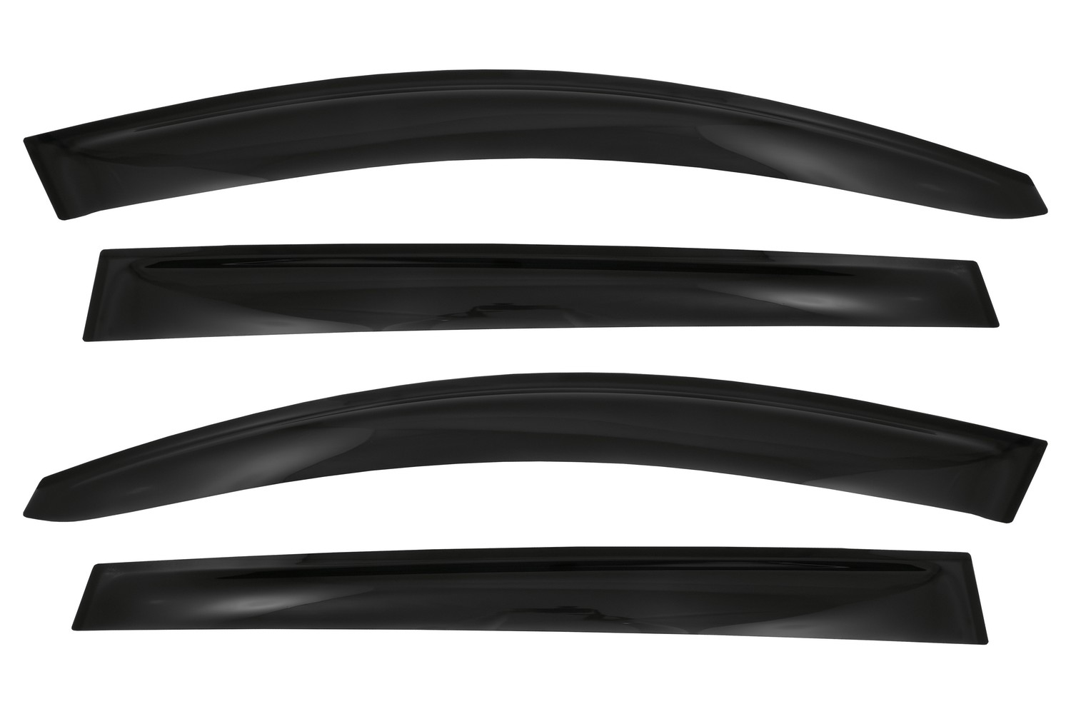 Дефлекторы боковых окон Chery Tiggo 7/7 Pro, 2020-/ XCITE X-Cross 7 2024-  4ч., темный / Черри Тигго 7