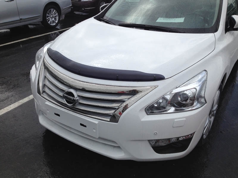 Дефлектор капота темный NISSAN TEANA 2013- / Ниссан Теана