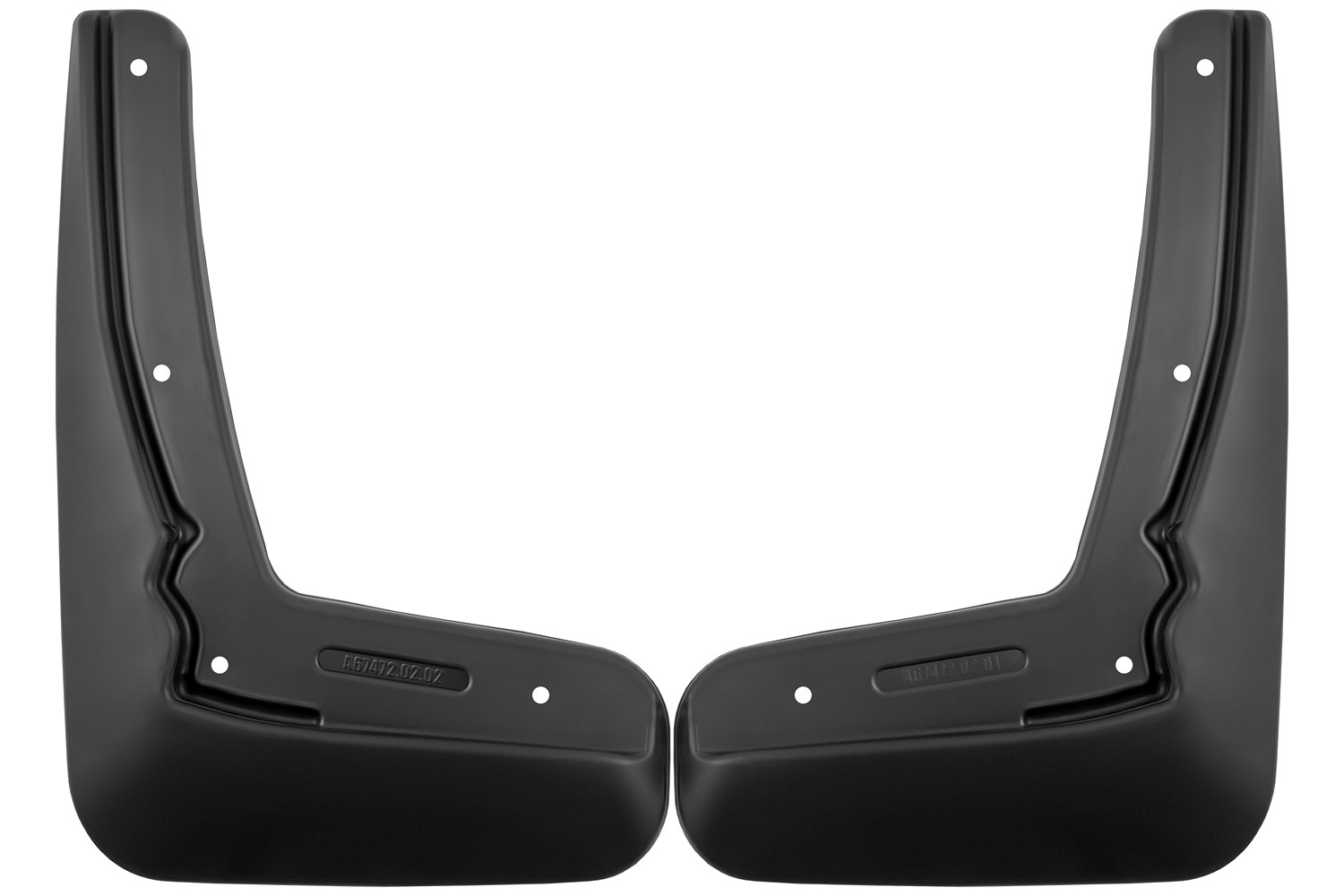 Брызговики задние для CHANGAN UNI-V 2022 - 2 шт.(standart) / Чанган Юни-В