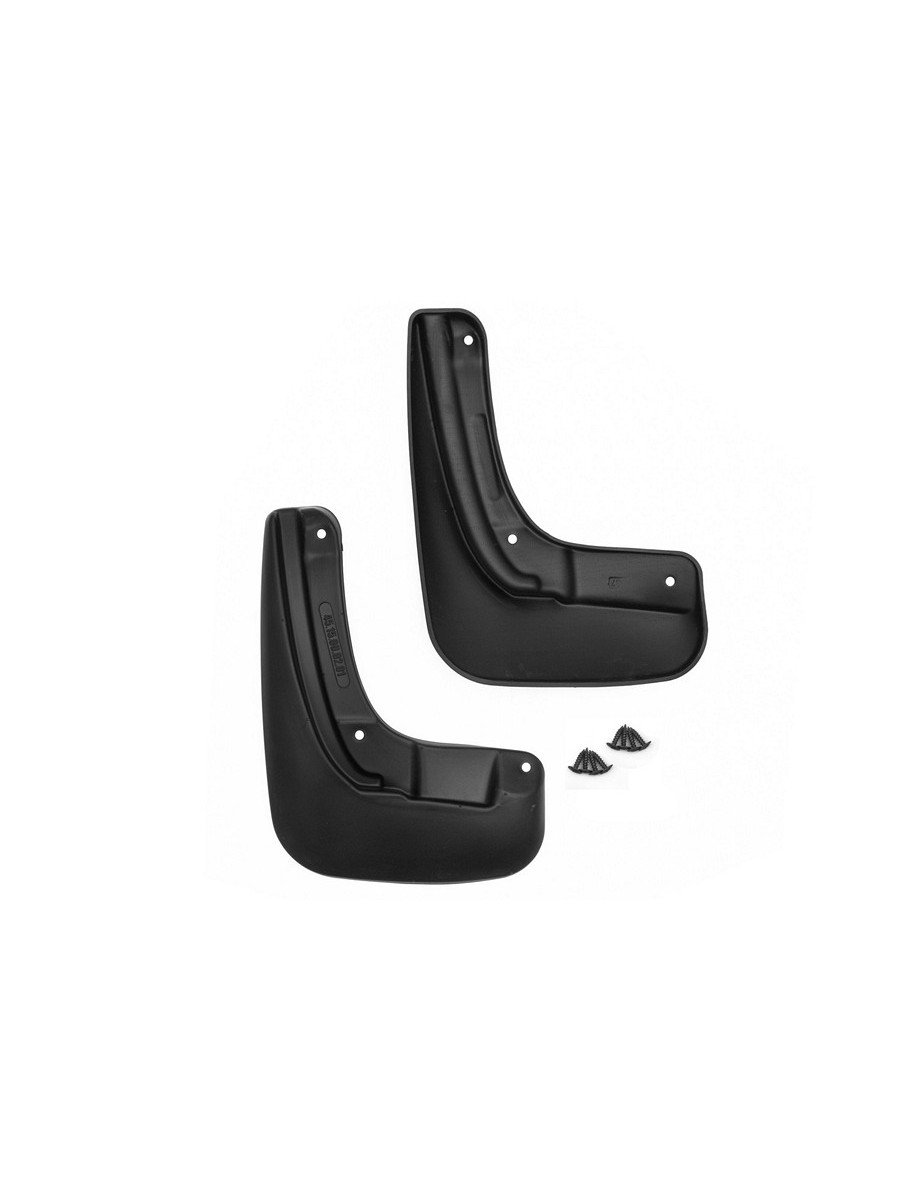 Брызговики задние подходят для SKODA Rapid, 2012-2020, 2020 - , VOLKSWAGEN Polo 2020 - Лифтбек 2 шт. (standard) / Шкода Рапид