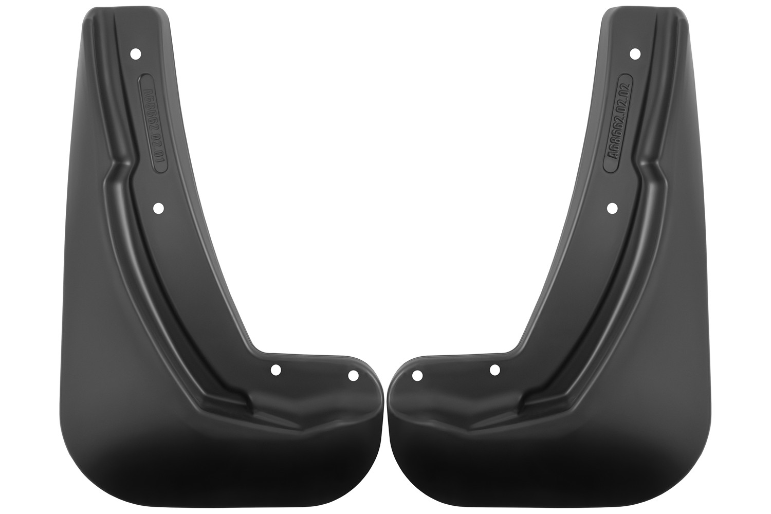 Брызговики задние для  HONDA Vezel II 2021 -  2 шт.(optimum) в пакете / Хонда Везел