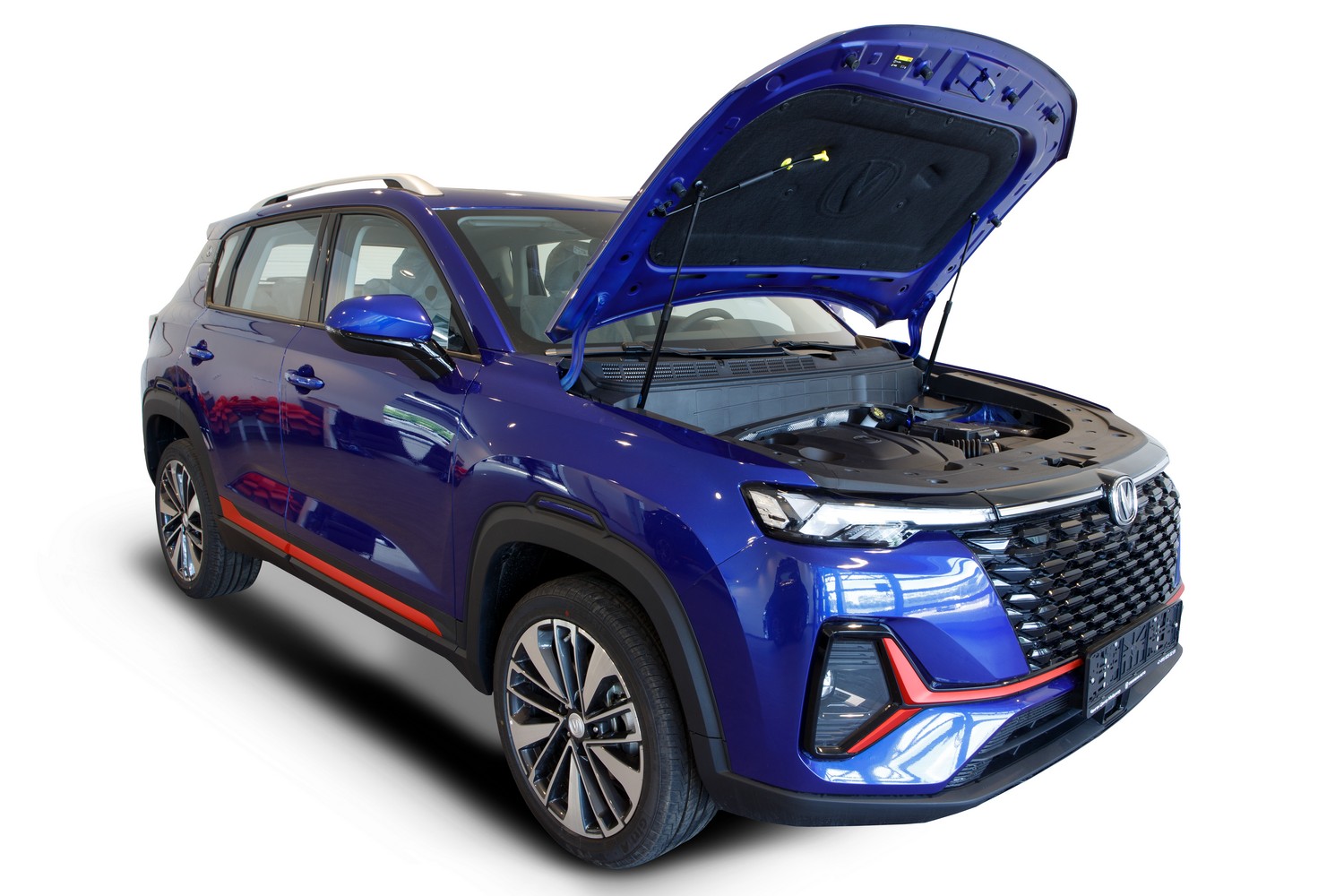 Упоры капота для CHANGAN CS35 Plus, 2018-, к-т 2 шт / Чанган СиЭс 35 плюс