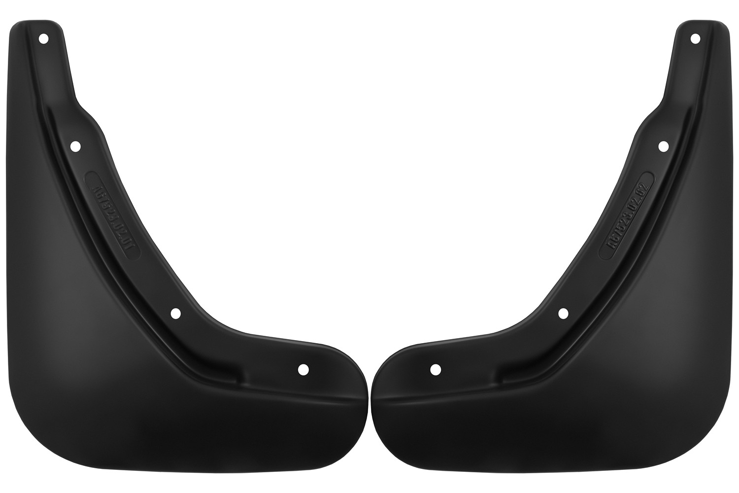 Брызговики задние для  HONGQI HS5  2019 -  2 шт.(optimum) в пакете / Хонги ХС5