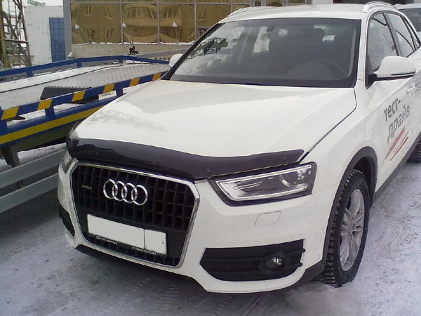 Дефлектор капота темный AUDI Q3 2011-2018, NLD.SAUDQ31112 / Ауди Ку3