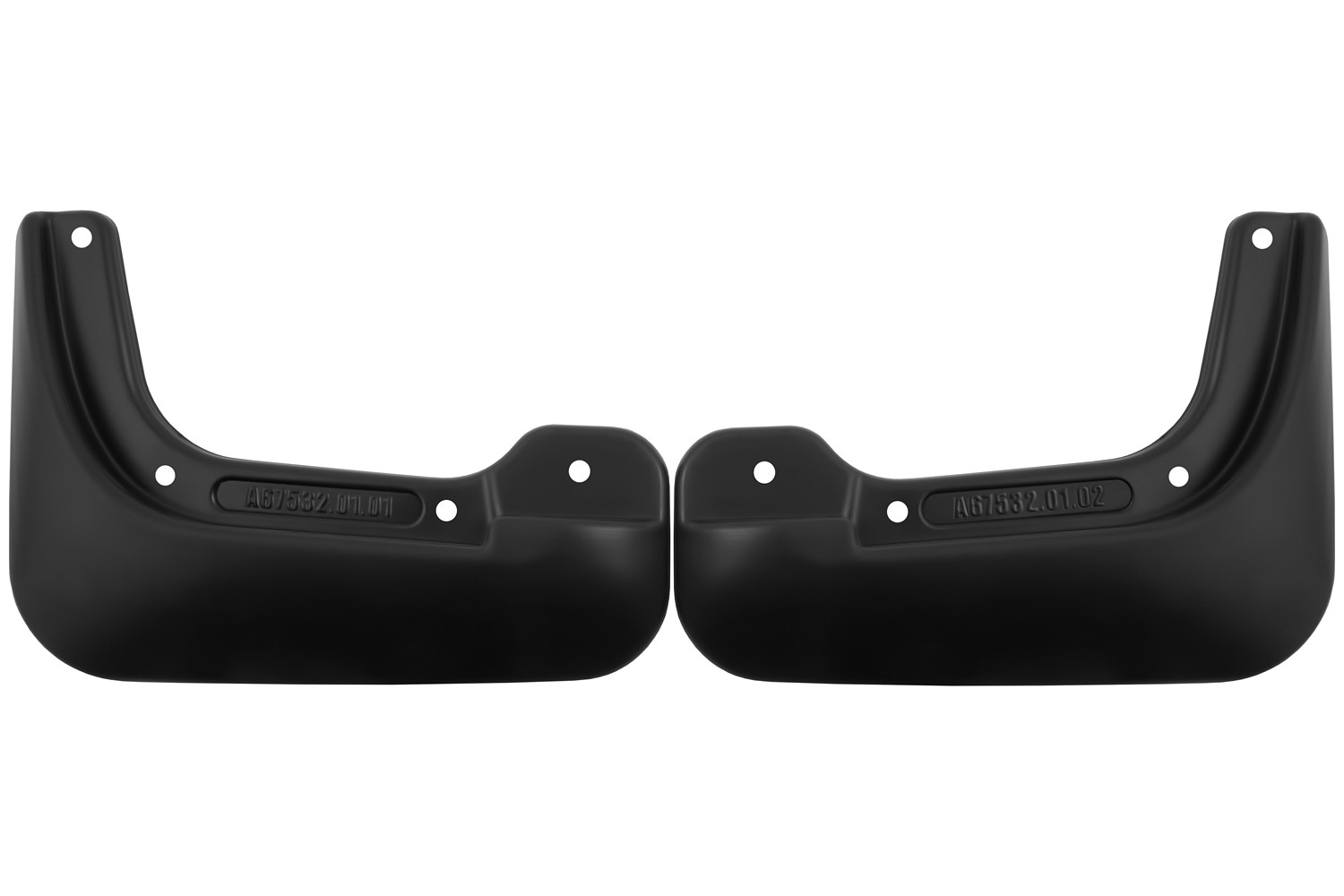 Брызговики передние для  HONGQI H9  2020 - 2 шт.(standard)  / Хонги Х9