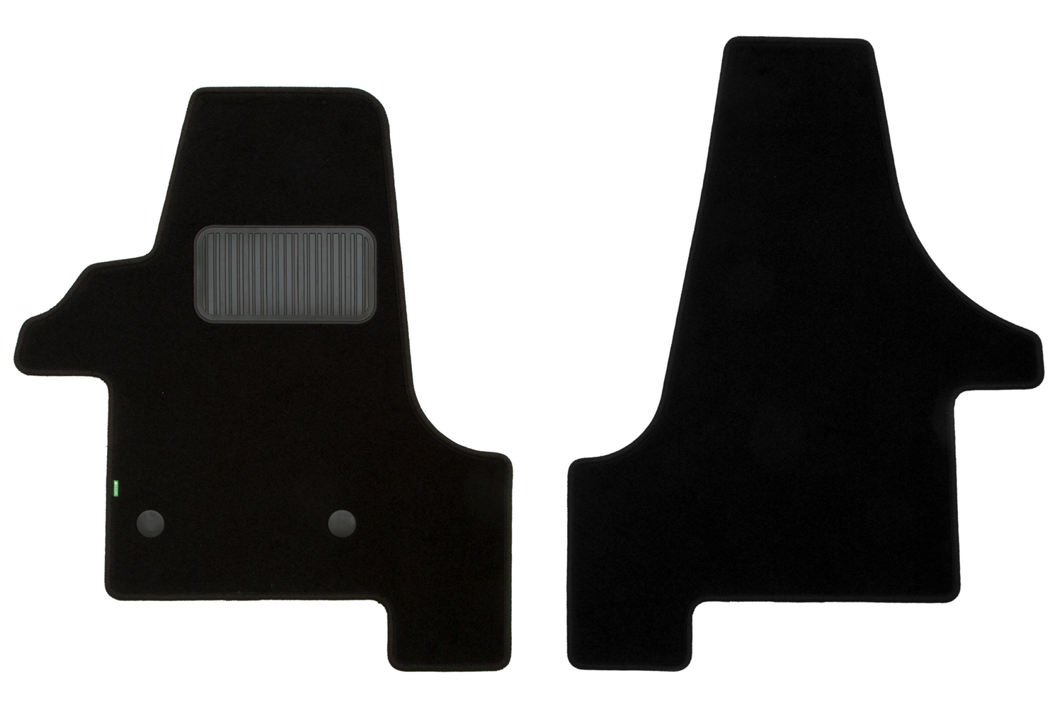 Коврики в салон Klever Standard VOLKSWAGEN Transporter (T5) 2003-2009, 2009-2015, фург., 2 шт. (текстиль) / Фольксваген Транспортер