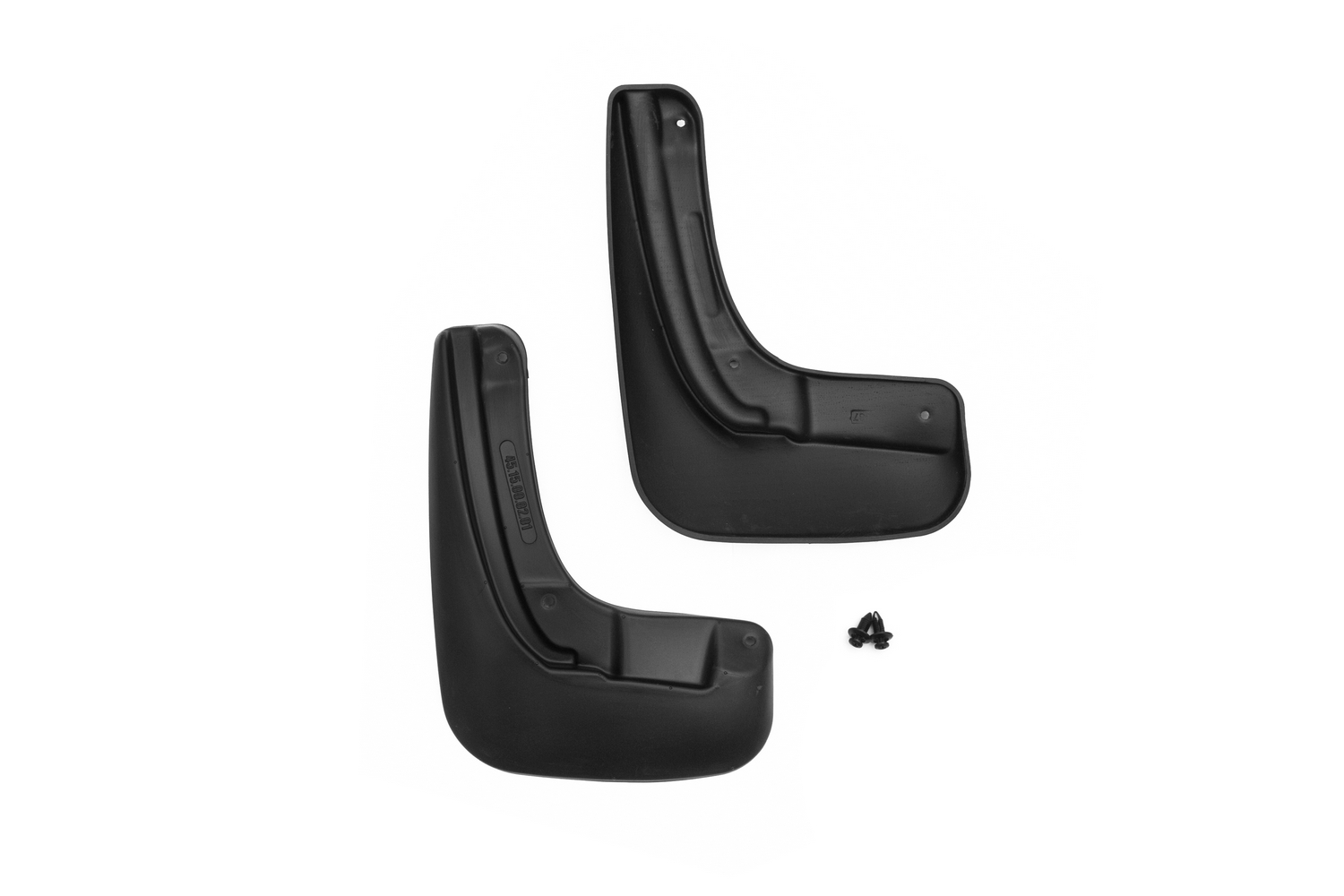 Брызговики задние для SKODA Rapid, 2012-2020, Лифтбек 2 шт. (optimum) в пакете / Шкода Рапид