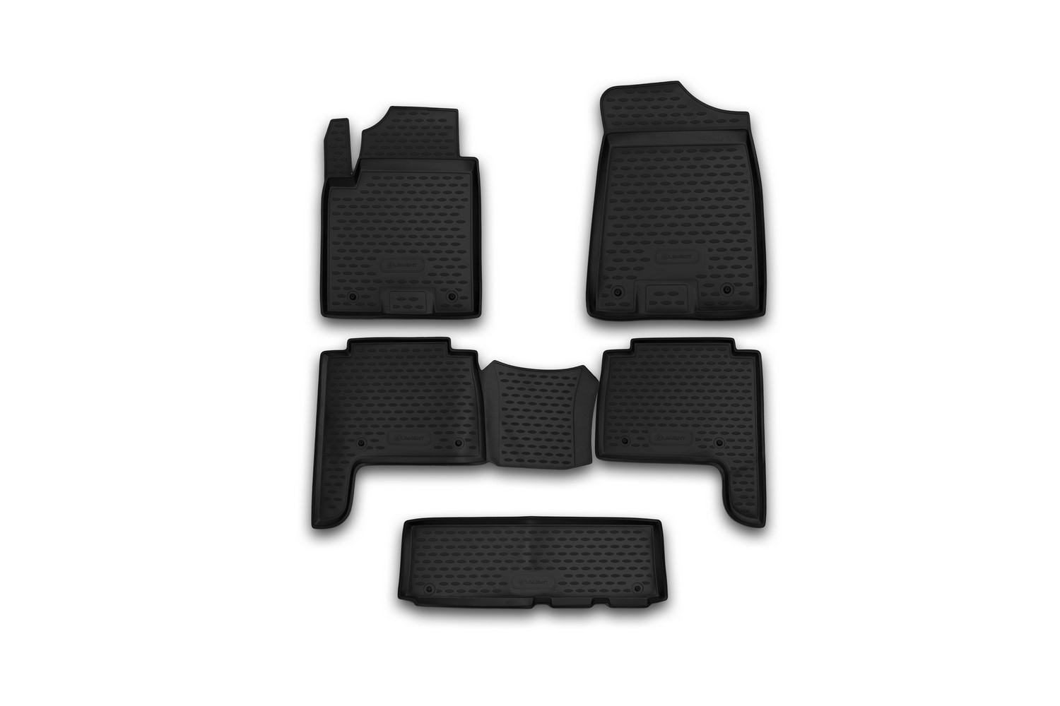 Коврики в салон INFINITI QX56, 2010- 5 шт. (полиуретан) / Инфинити КХ56