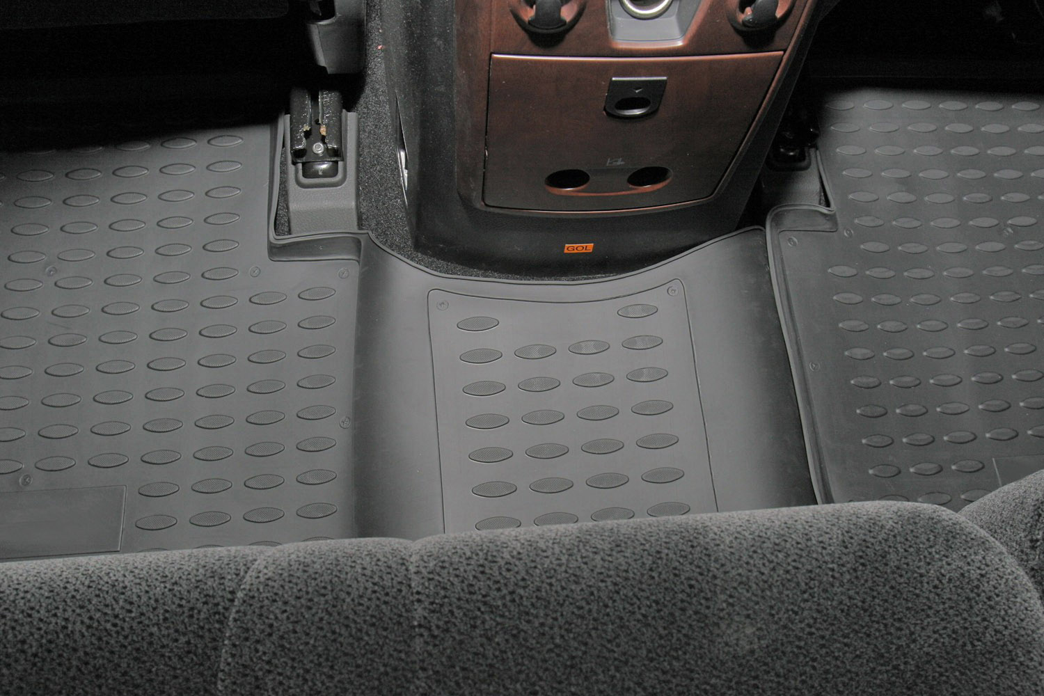 Коврики в салон SSANG YONG Rexton 2001-2006, 4 шт. (полиуретан) / Саньенг Рекстон