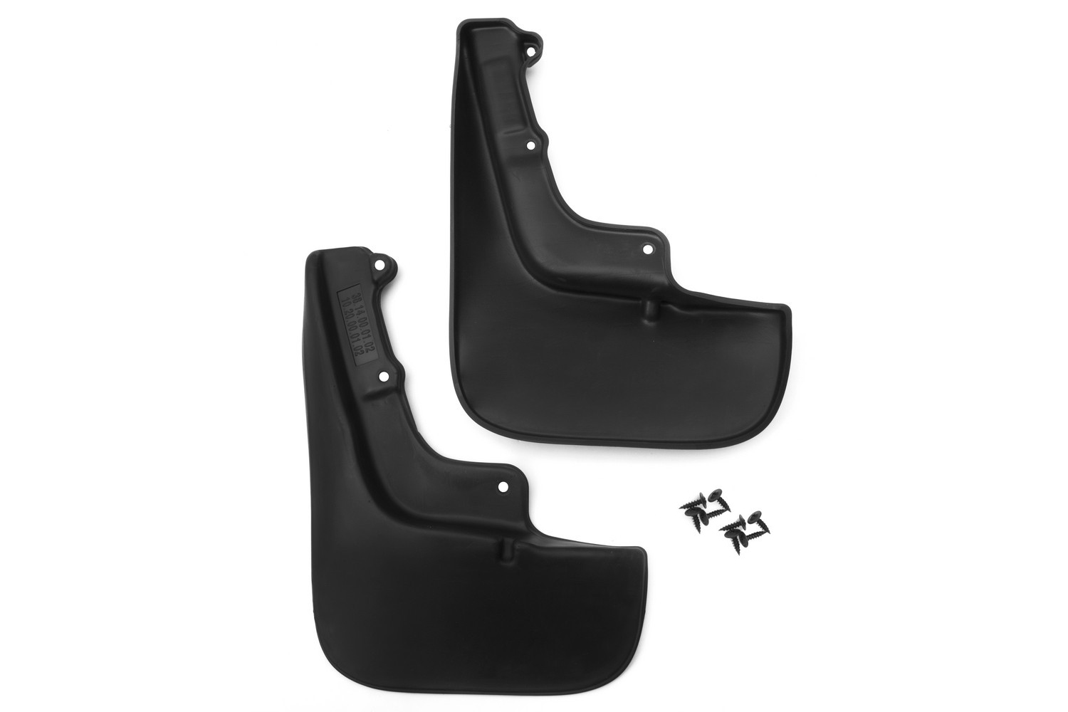 Брызговики задние для PEUGEOT Boxer, 2006-2010, (с расширителем арок), 2 шт. (standard) / Пежо Боксер