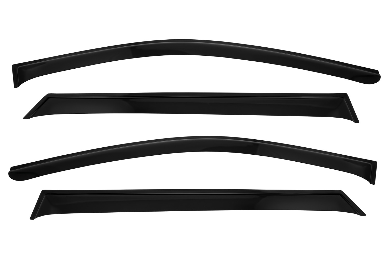 Дефлекторы окон, НАКЛАДНОЙ скотч 3М, 4 шт., для EXEED RX 2023-, Внедорожник 5 дв. / Эксид РХ