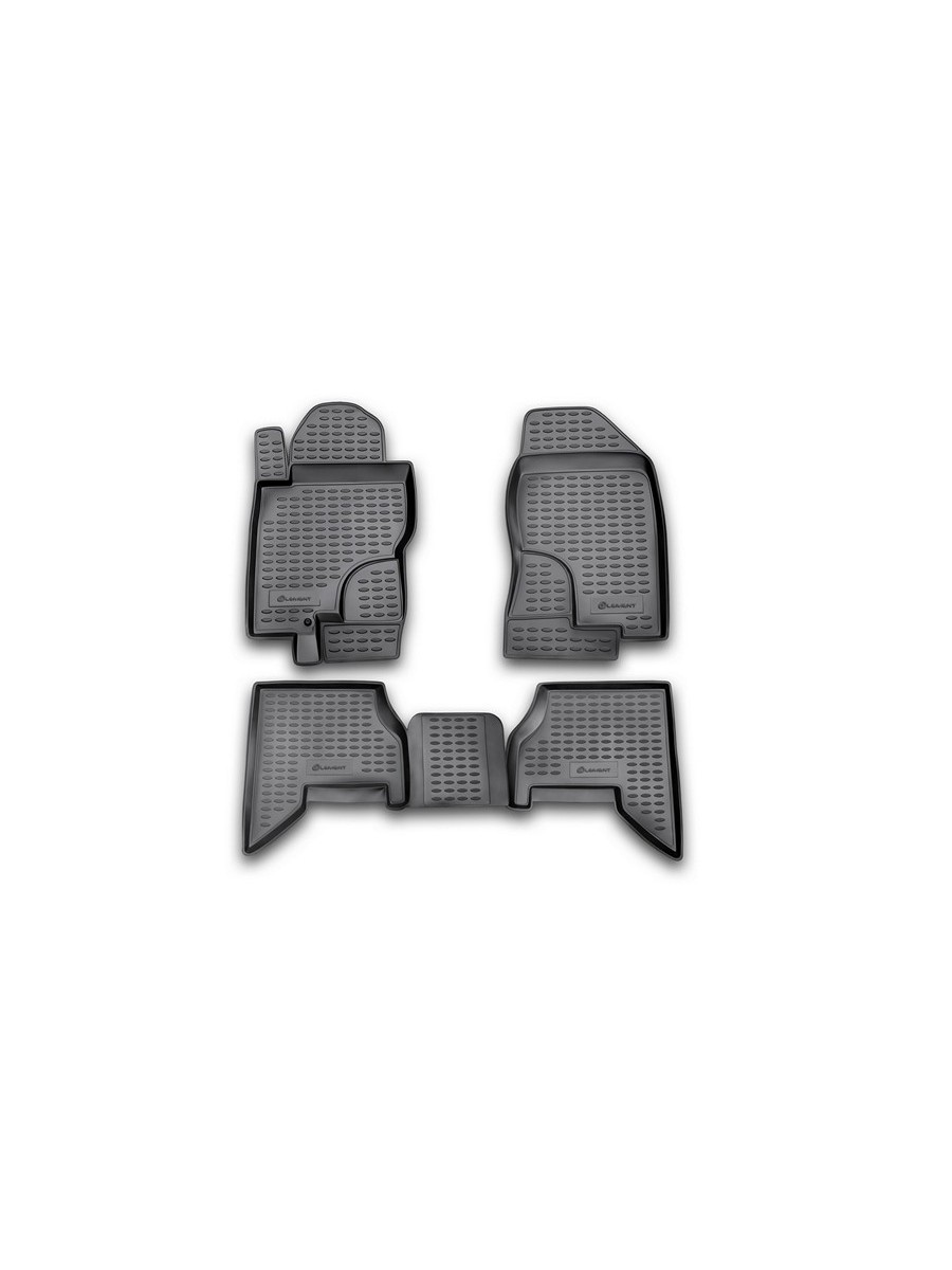 Коврики в салон NISSAN Pathfinder 2005-2010, 4 шт. (полиуретан) / Ниссан Патфайндер