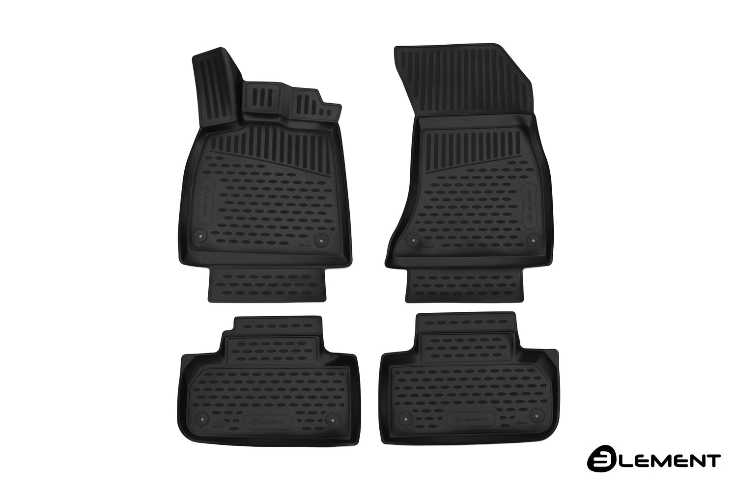 Коврики 3D в салон AUDI Q5, 2017-, внед., (Европа), 4 шт. (полиуретан) / Ауди Ку5