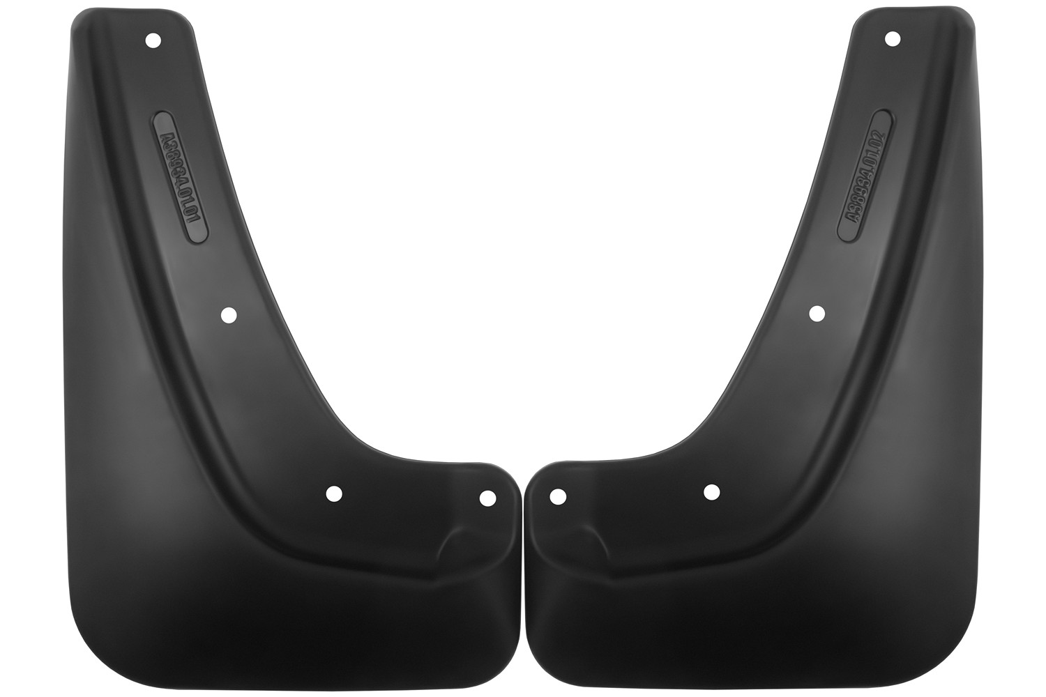 Брызговики передние для  VOLVO XC70 II 2007 - 20132 шт.(optimum) в пакете / Вольво ХС70