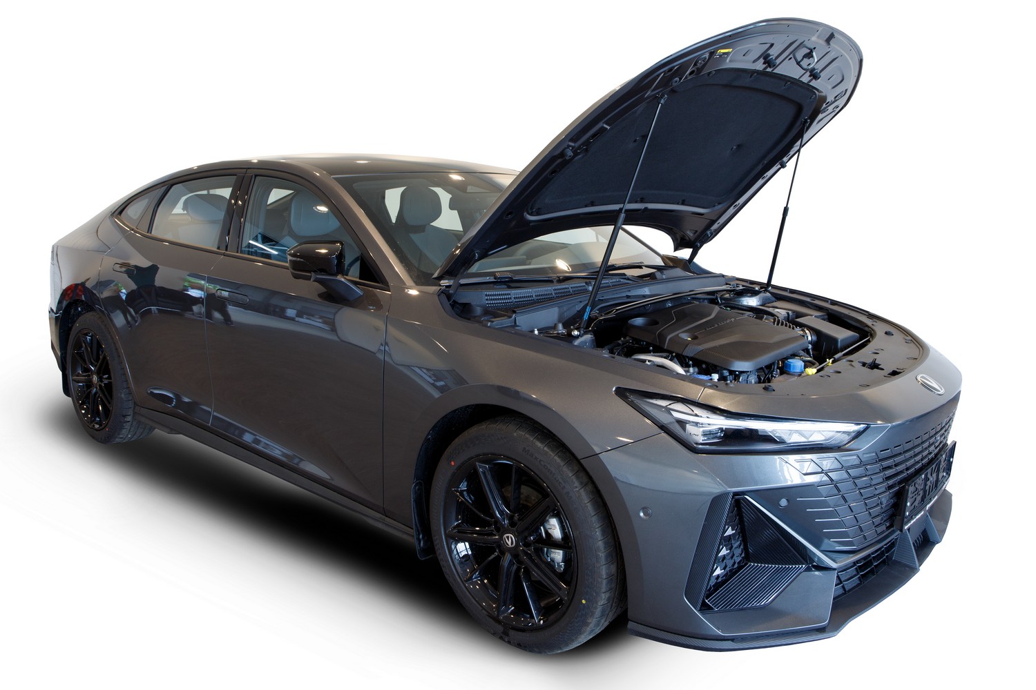 Упоры капота для CHANGAN UNI-V 2022-н.в. Arbori 2 шт. / Чанган Юни-В
