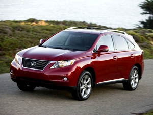 Дефлектор капота темный LEXUS RX350/450 2009-2015, NLD.SLRX3500912 / Лексус РХ