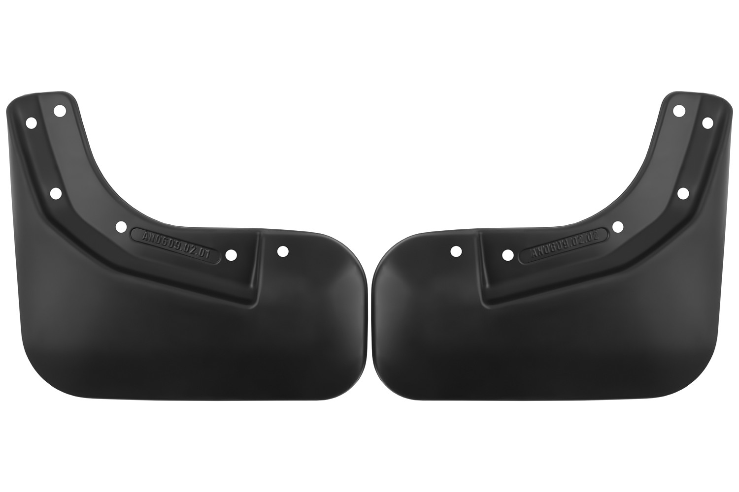 Брызговики задние для  BAIC BJ40  2023 -  2 шт.(standard)  / Би Джей 40 / БАИК Би Джей 40