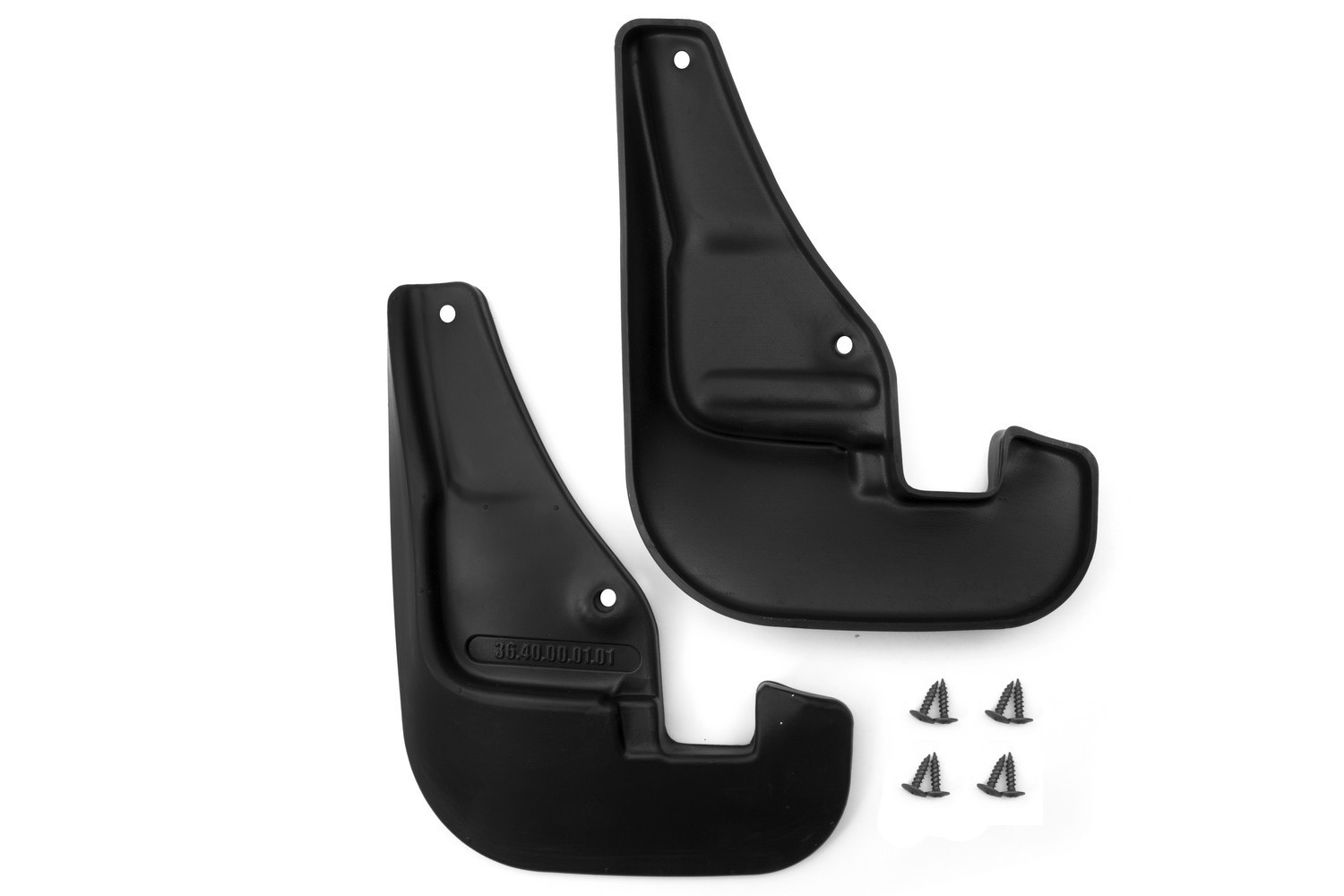 Брызговики передние NISSAN Almera, 2012-, 2 шт. (standart) / Ниссан Альмера