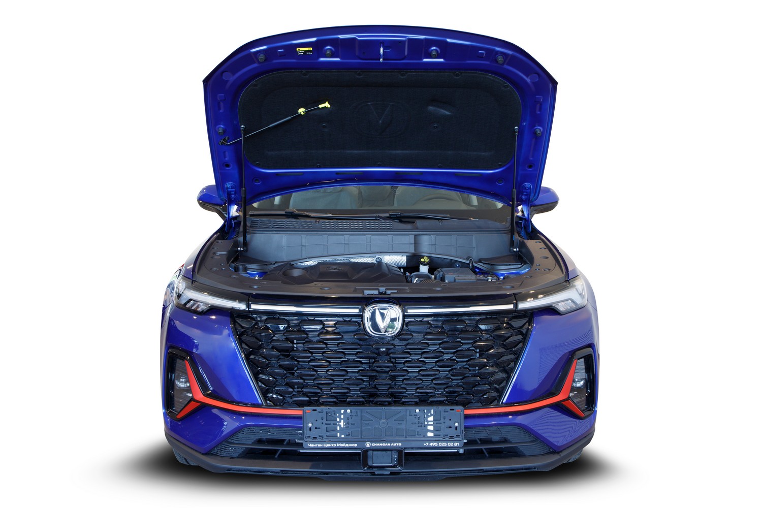 Упоры капота для CHANGAN CS35 Plus, 2018-, к-т 2 шт / Чанган СиЭс 35 плюс