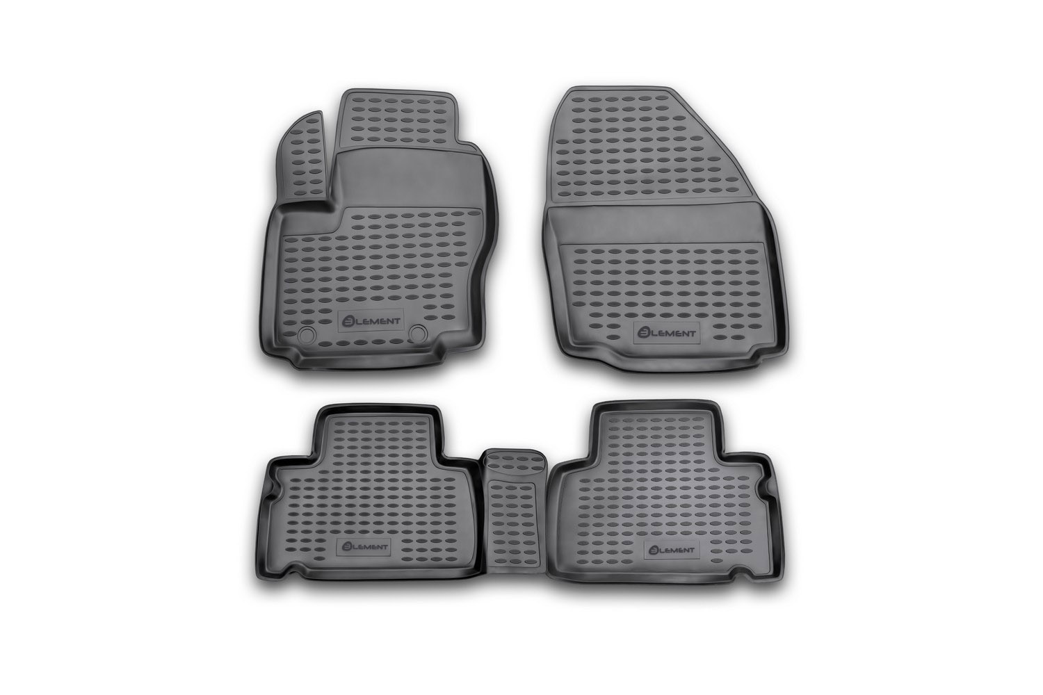 Коврики в салон для FORD S-MAX, 2006-, (FN), 4 шт. (полиуретан) / Форд S-макс