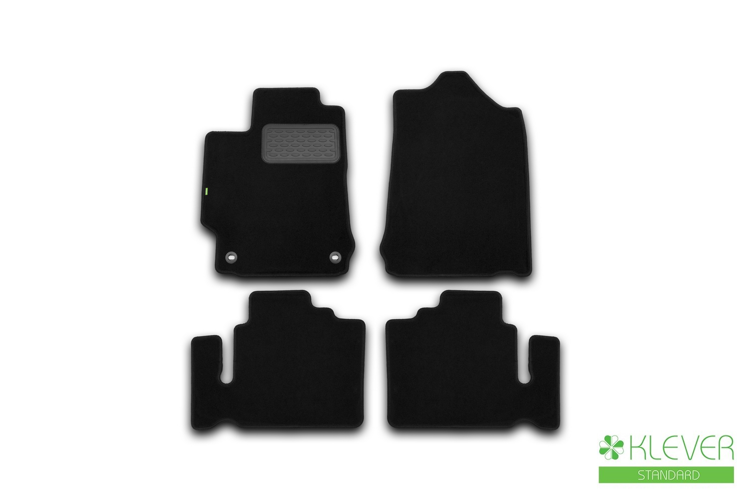 Коврики в салон Klever Standard TOYOTA Camry 2011-2014, 2014-2017, сед., 4 шт. (текстиль) / Тойота Камри