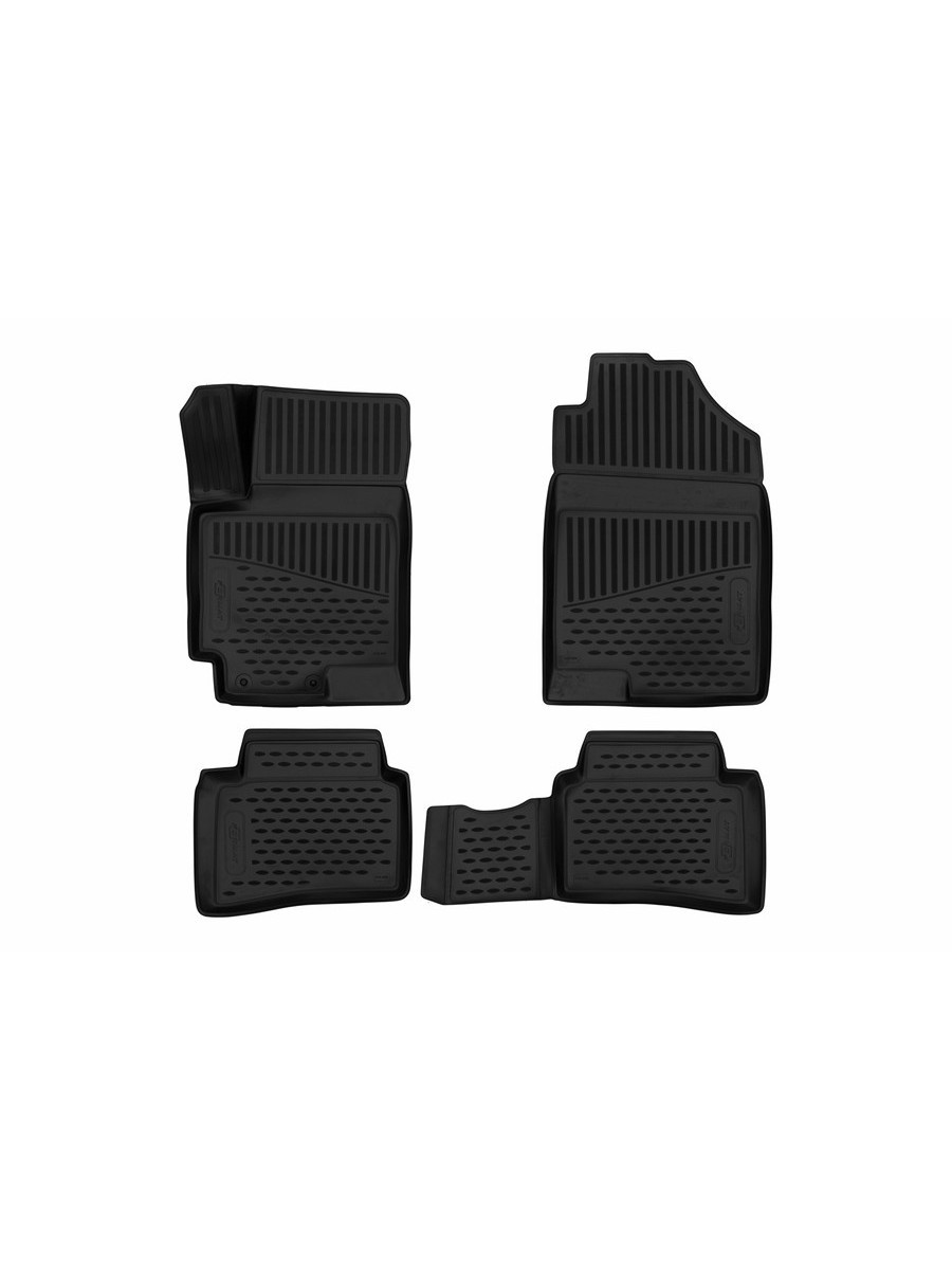 Коврики 3D в салон подходят для HYUNDAI Solaris, 2017-, Comfort / Solaris KRS 2024 - /Solaris HS 2024-, 4 шт. (полиуретан) / Хендай Солярис