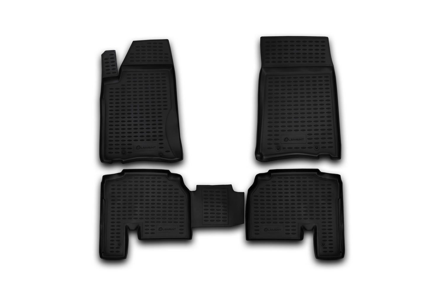 Коврики в салон SSANG YONG Actyon Sports, 2012- 4 шт. (полиуретан) / Саньенг Актион