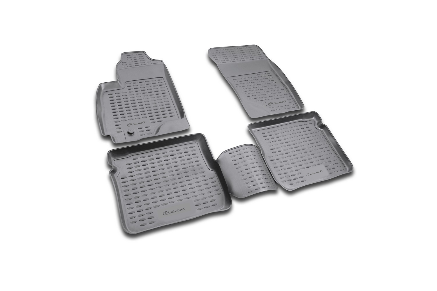 Коврики в салон MITSUBISHI Outlander 2003-2006, 4 шт. (полиуретан) / Митсубиси Аутлендер