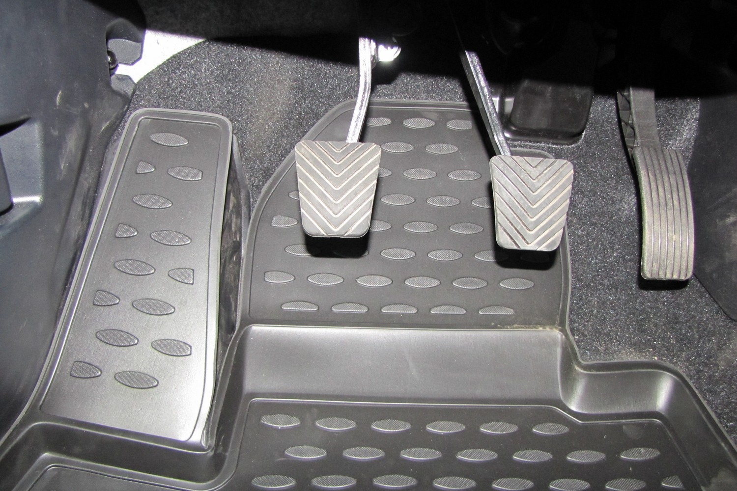 Коврики в салон для MITSUBISHI ASX (I, Ip, Ip2, Ip3), 2010-2020, 2020-, 4 шт. (полиуретан) / Митсубиси АSХ