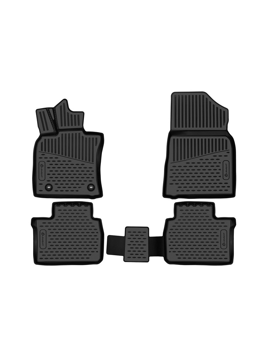 Коврики 3D в салон подходят для TOYOTA Camry (XV80) 2023 - 4шт. (полиуретан) / Тойота Камри