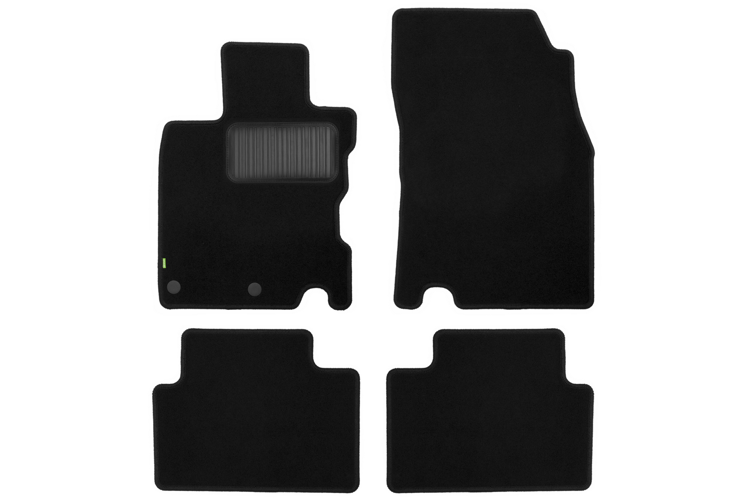 Коврики в салон Klever Standard NISSAN Qashqai 2006-2010, 2010-2013, кросс., 4 шт. (текстиль) / Ниссан Кашкай