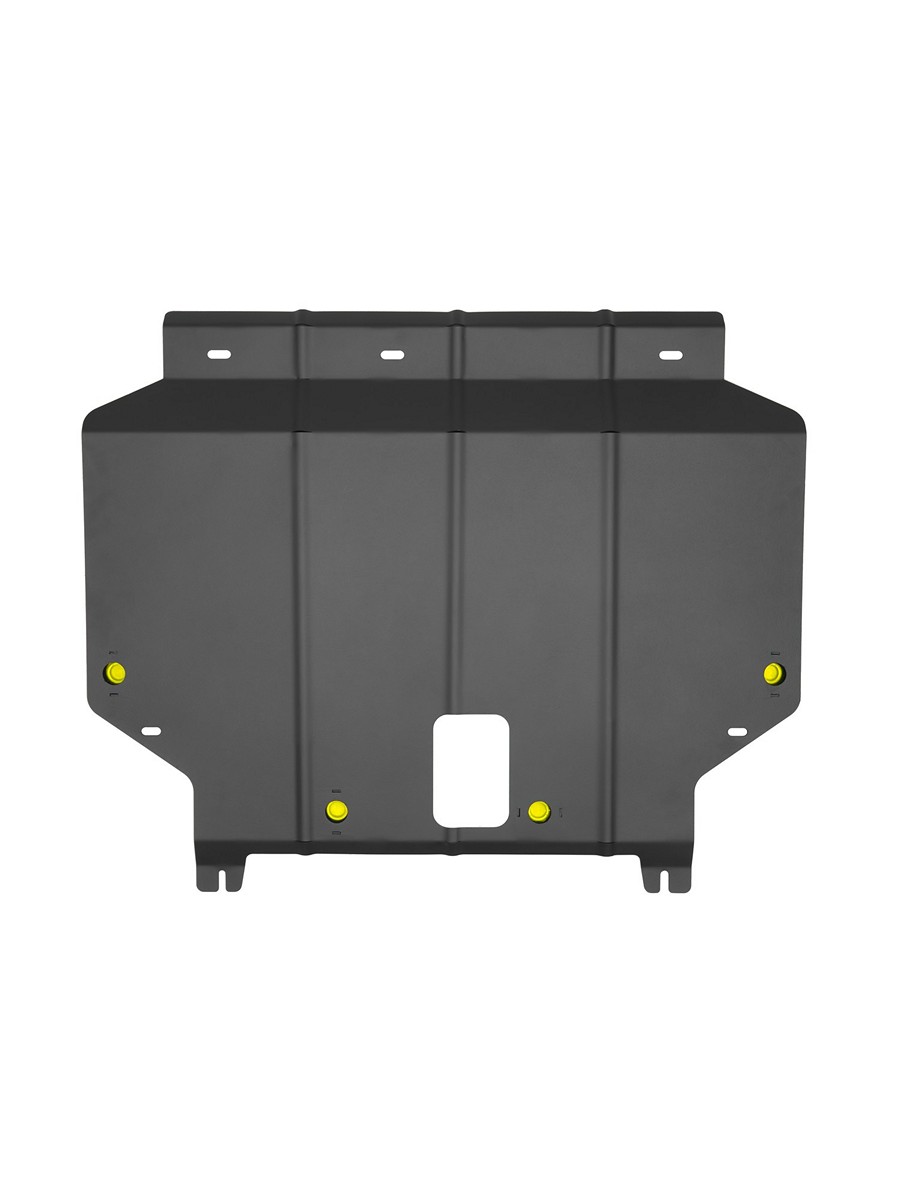 Защита картера и коробки передач для HAVAL F7 (24-) 2,0 бенз. AT FWD 4WD / Хавал Ф7