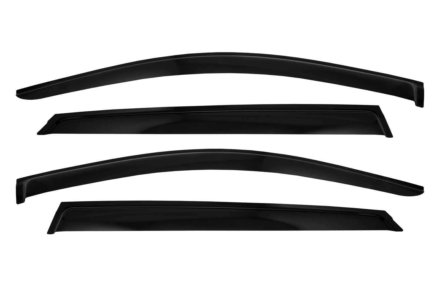 Дефлектор боковых окон Changan UNI-K, 2021-, 4ч., темный / Чанган Юни-К