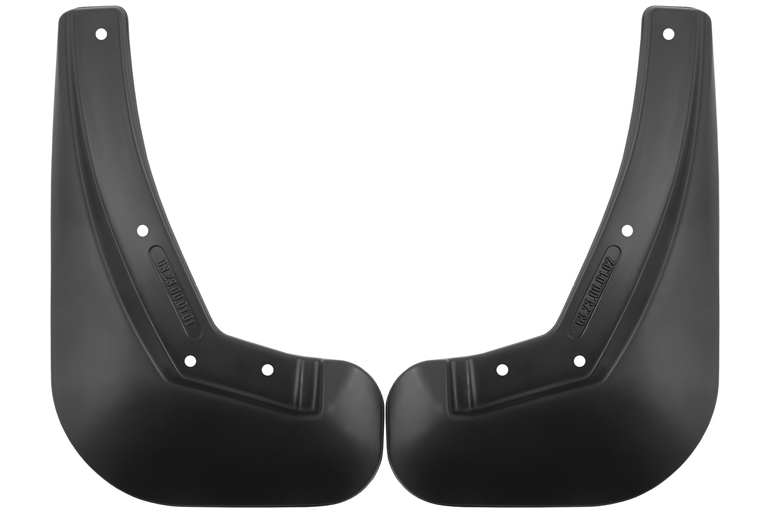 Брызговики передние для KAIYI X3 2020-н.в., 2 шт.(optimum) в пакете / Каию Икс 3
