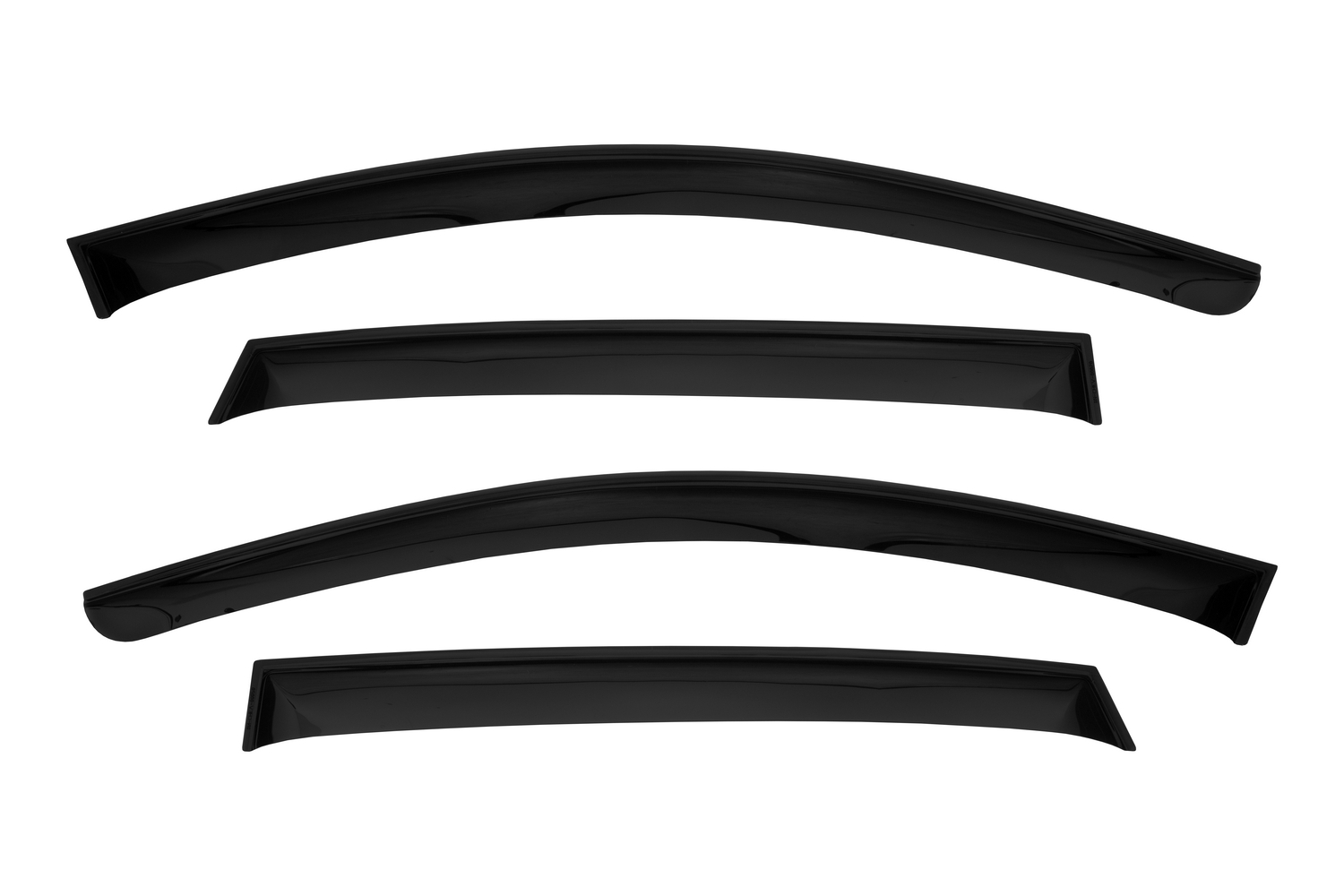 Дефлектор окон (НАКЛАДНОЙ скотч 3М) 4 шт. для CHEVROLET LACETTI 2004-2013 седан / Шевроле Лачетти